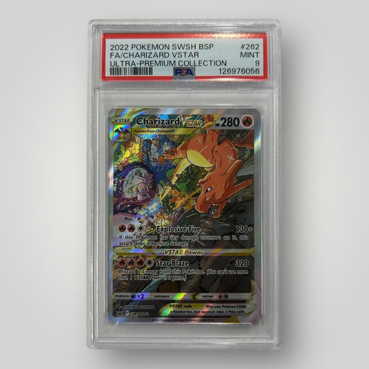Charizard Vstar Ultra Premium Collection PSA 9