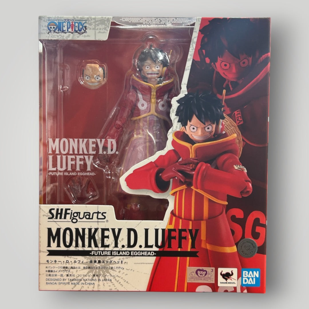 Bandai S.H.Figuarts Monkey.D.Luffy -Future Island Egghead- action figure