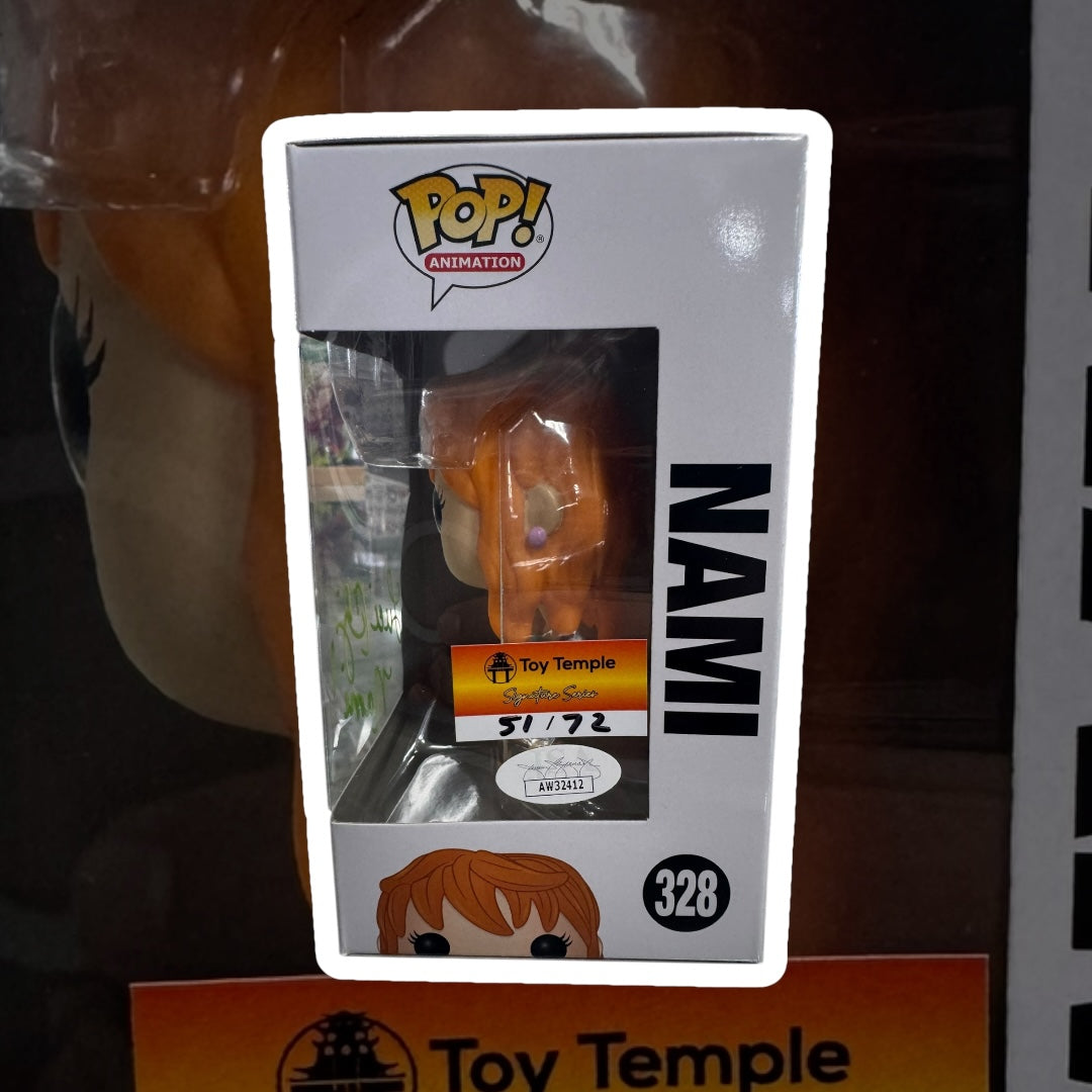 One piece Nami Autographed by Luci Christian