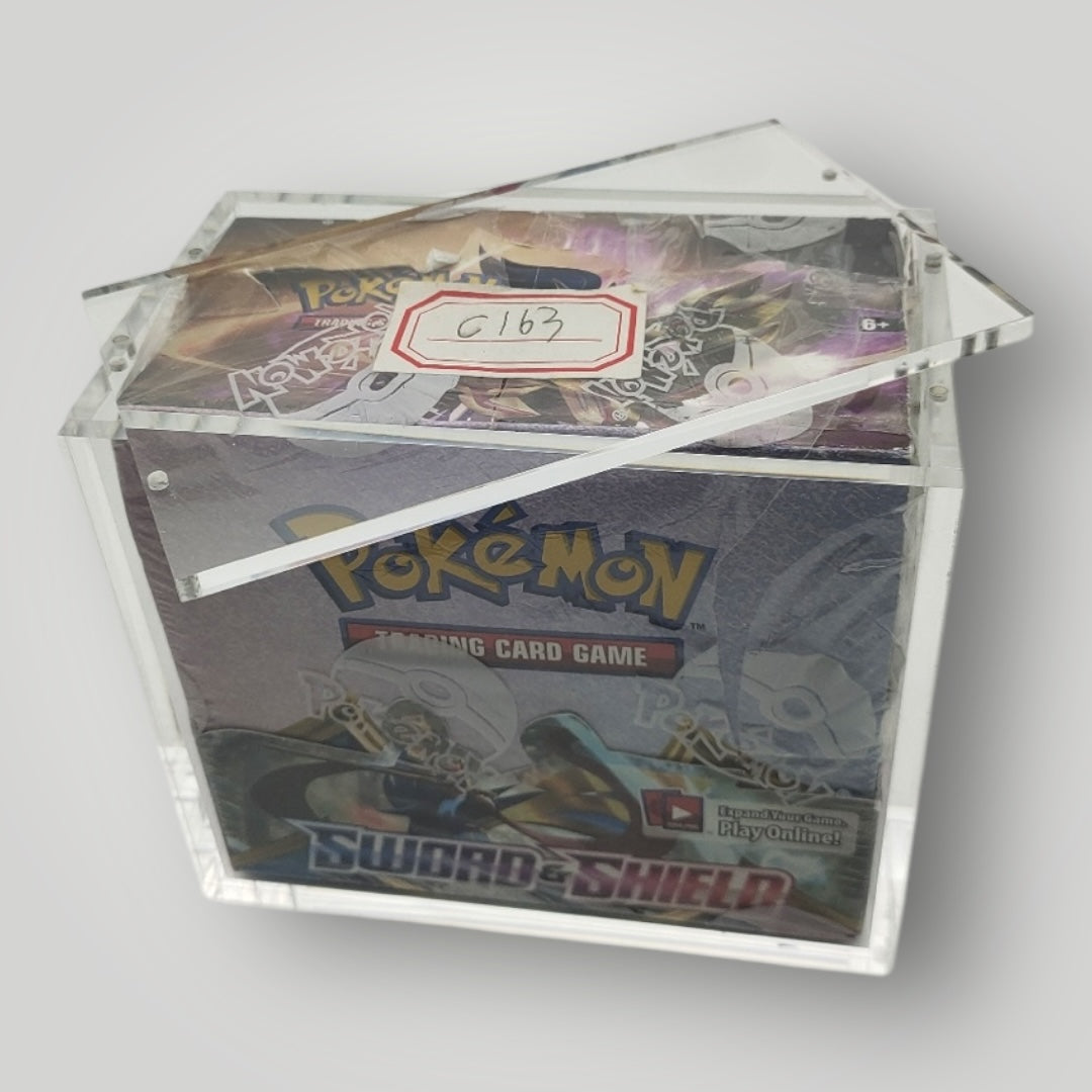 Poke Armor- English Booster Box Acrylic Case- 36 Pack Box