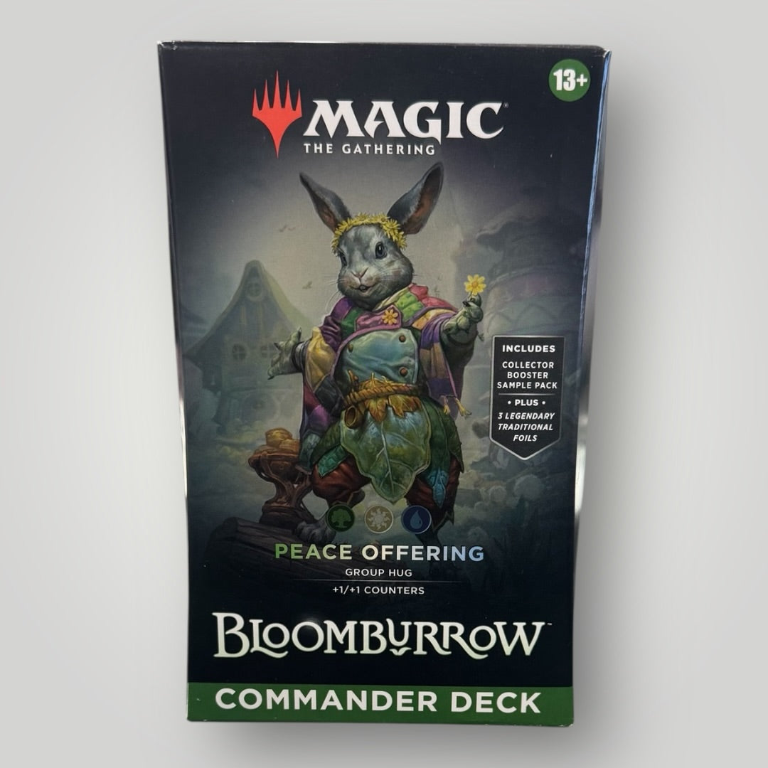 Magic the Gathering Bloomburrow Peace Offering Commander Deck