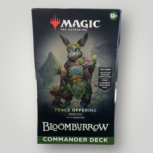 Magic the Gathering Bloomburrow Peace Offering Commander Deck