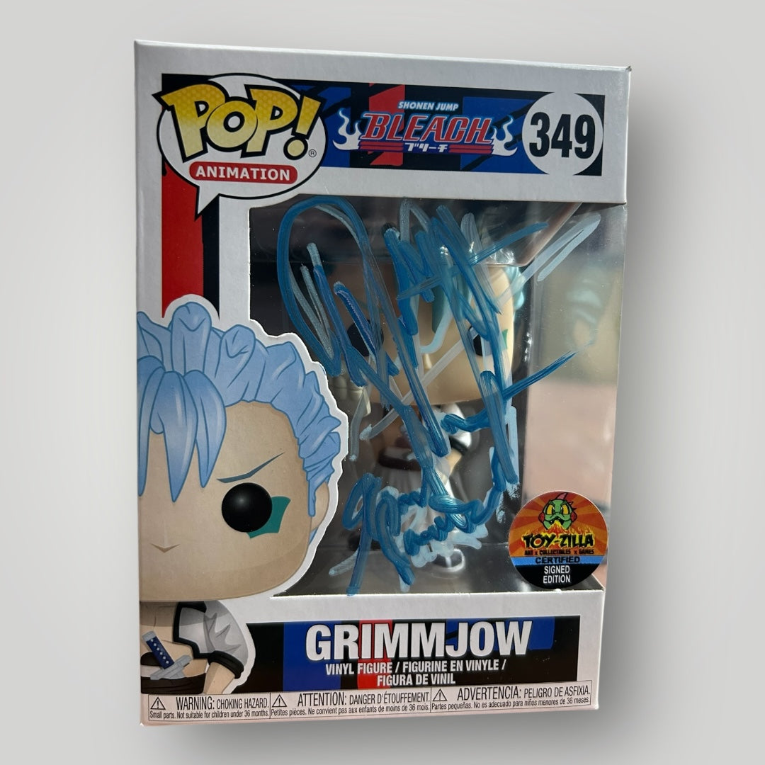 Grimmjow Bleach #349 Signed Funko