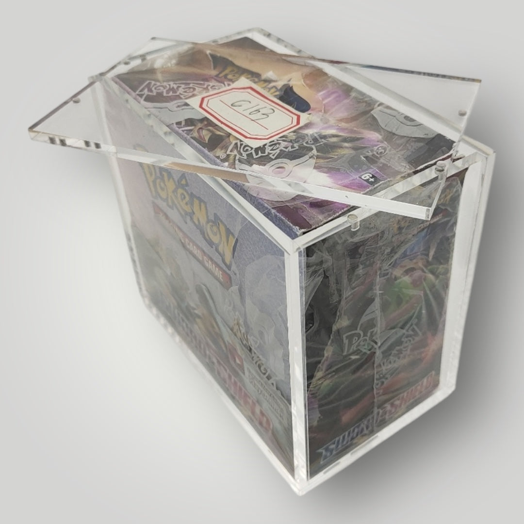 Poke Armor- English Booster Box Acrylic Case- 36 Pack Box