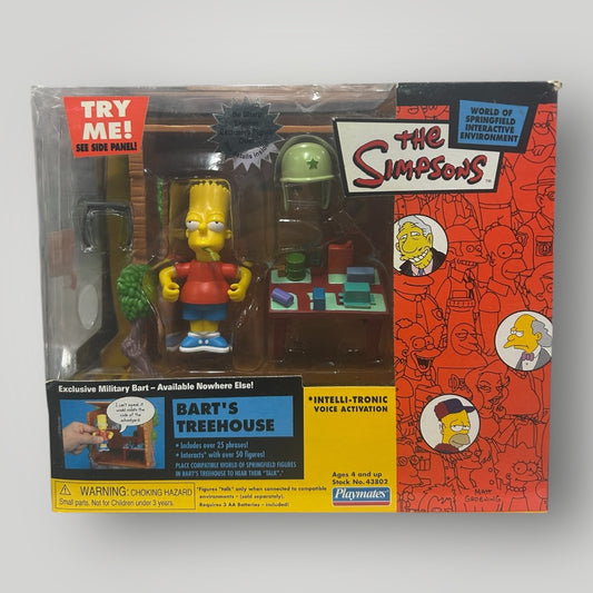 Playmates: The Simpsons World Of Springfield  Environment Barts Treehouse