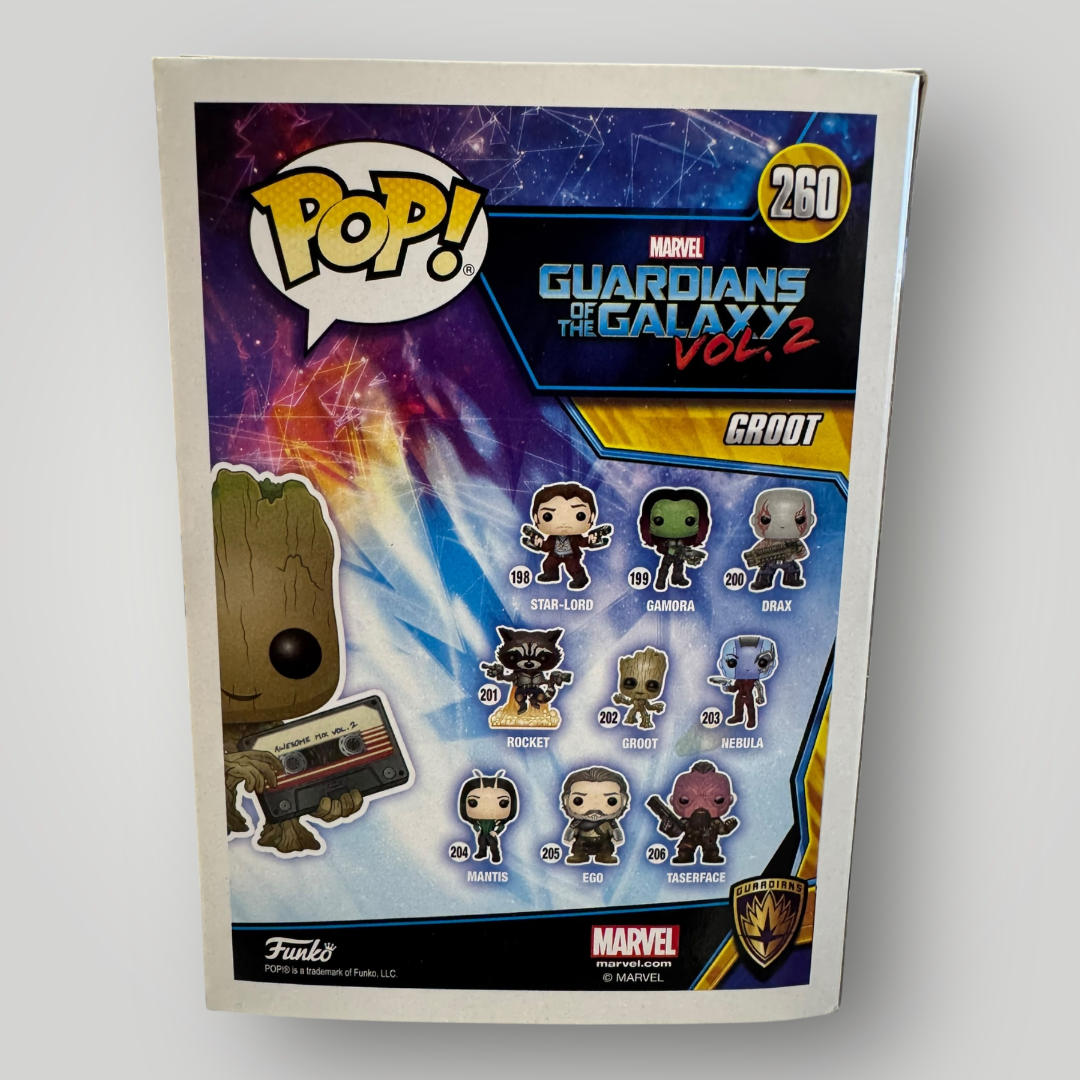 Funko Marvel Guardians Of The Galaxy Groot #260 Exclusive