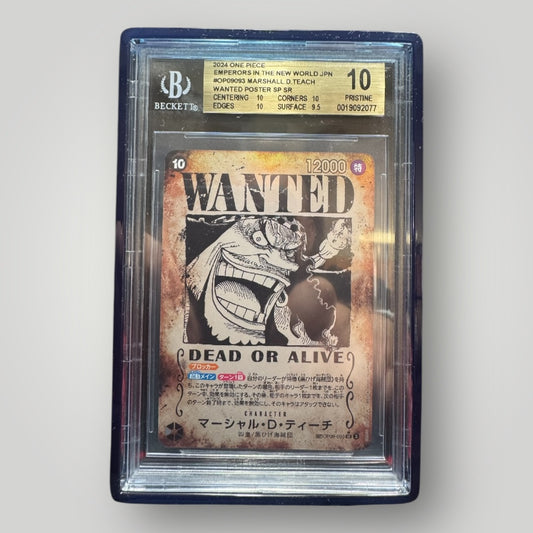 One Piece Marshall D. Teach BGS 10 Emperors In The New World (JPN)
