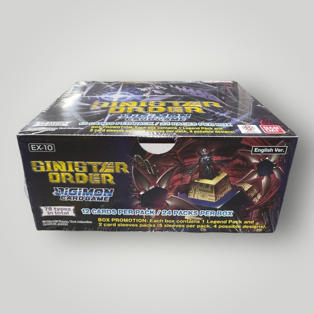 Sinister Order Booster box POP'N TOYZ Sinister Order Booster box POP'N TOYZ