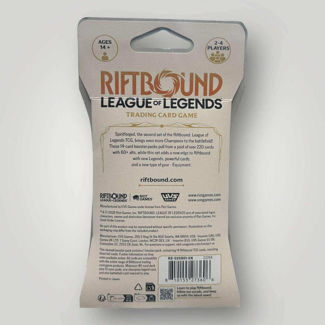 League of Legends: Spirtforged- Booster Pack