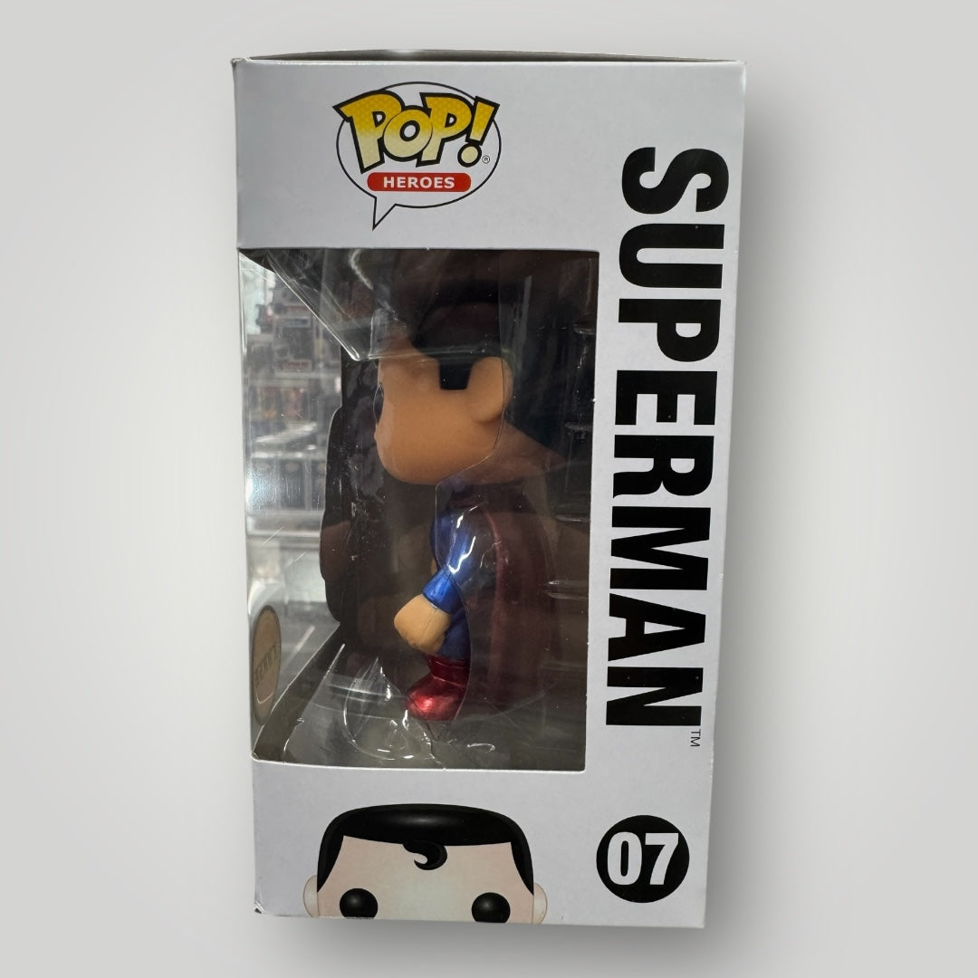 Funko DC Superman Metallic Chase #07