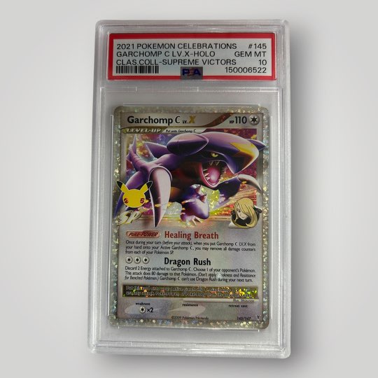 Garchomp C LV.X 145/147 PSA 10