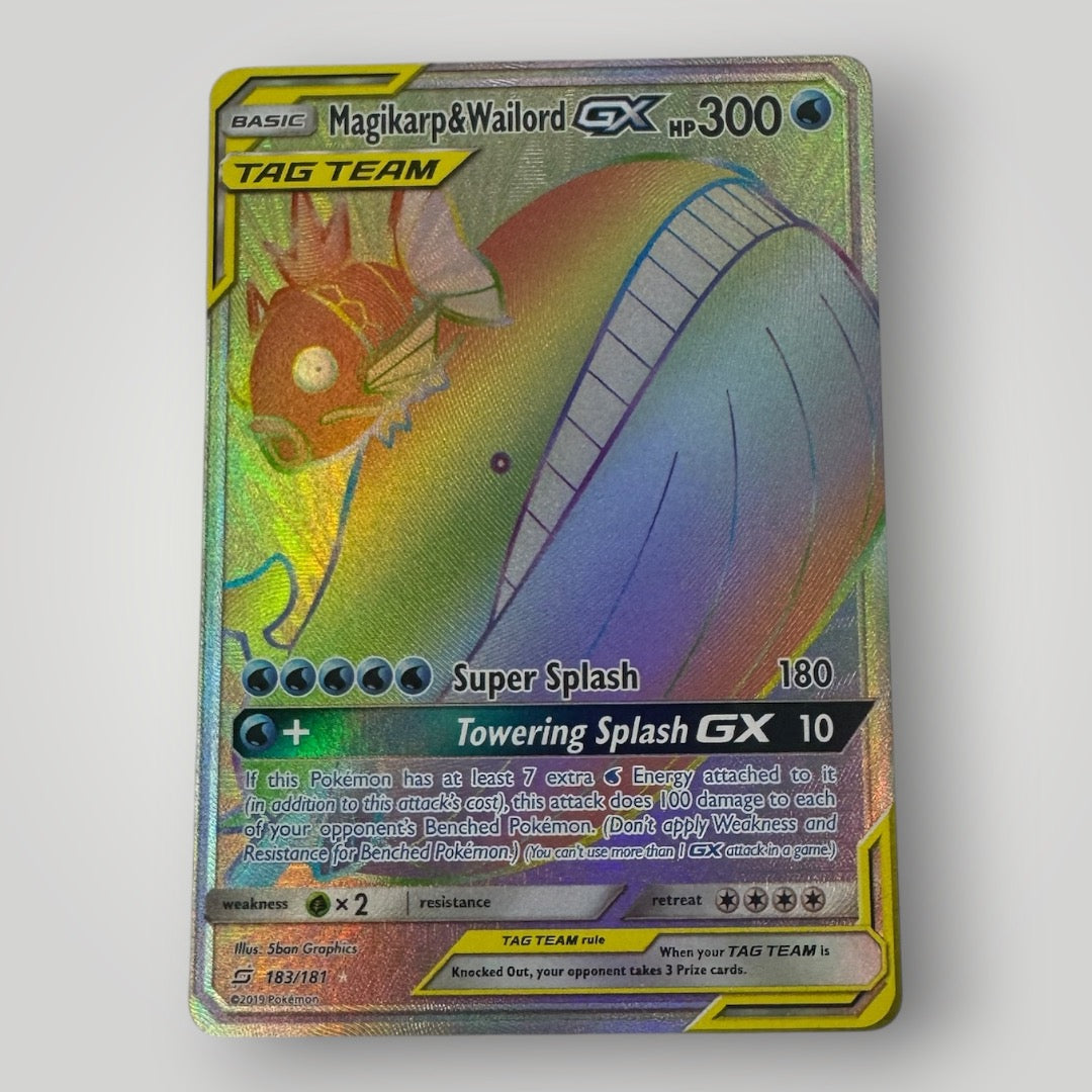 Magikarp & Wailord GX 183/181