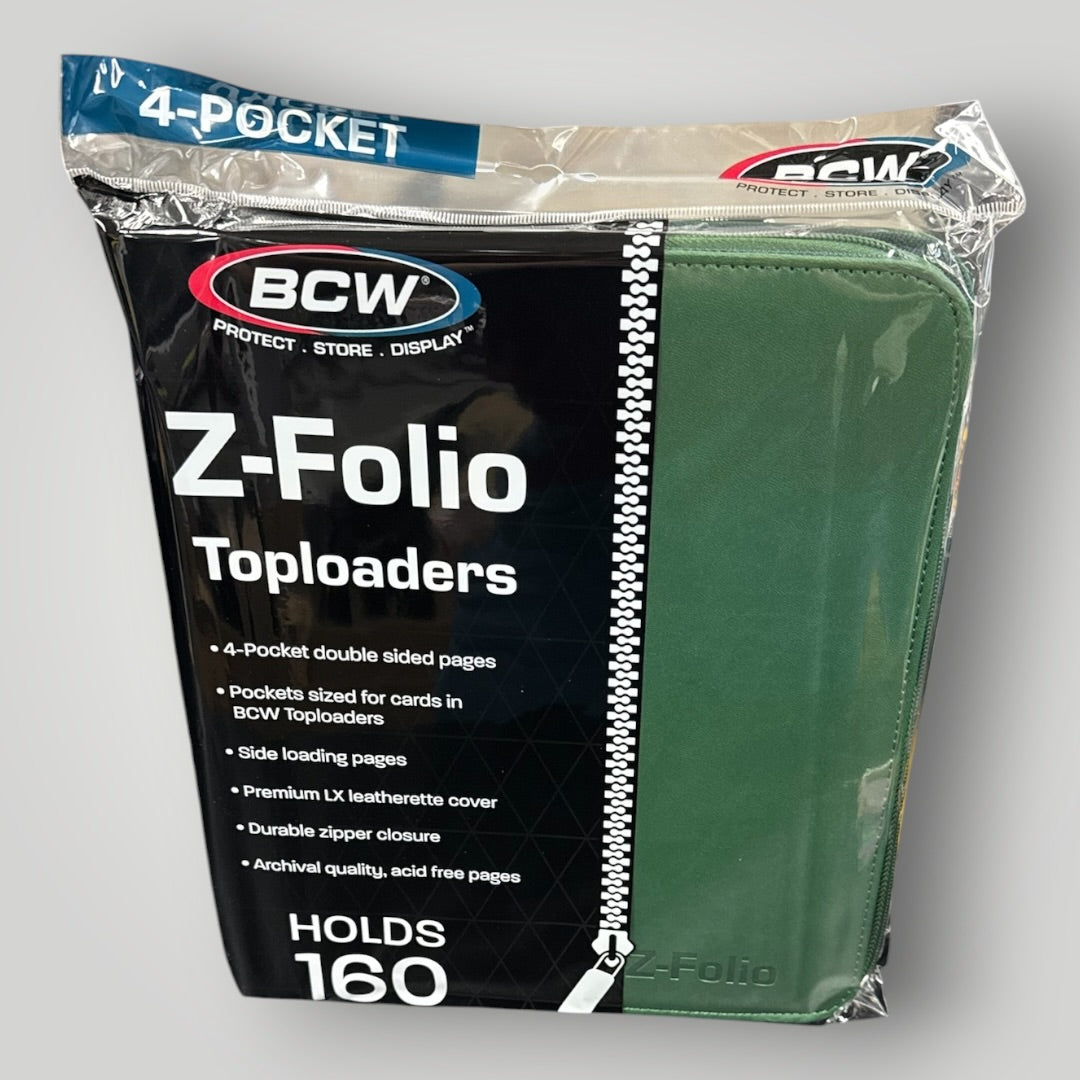 Z-Folio Top Loader Binder ( Green/160)