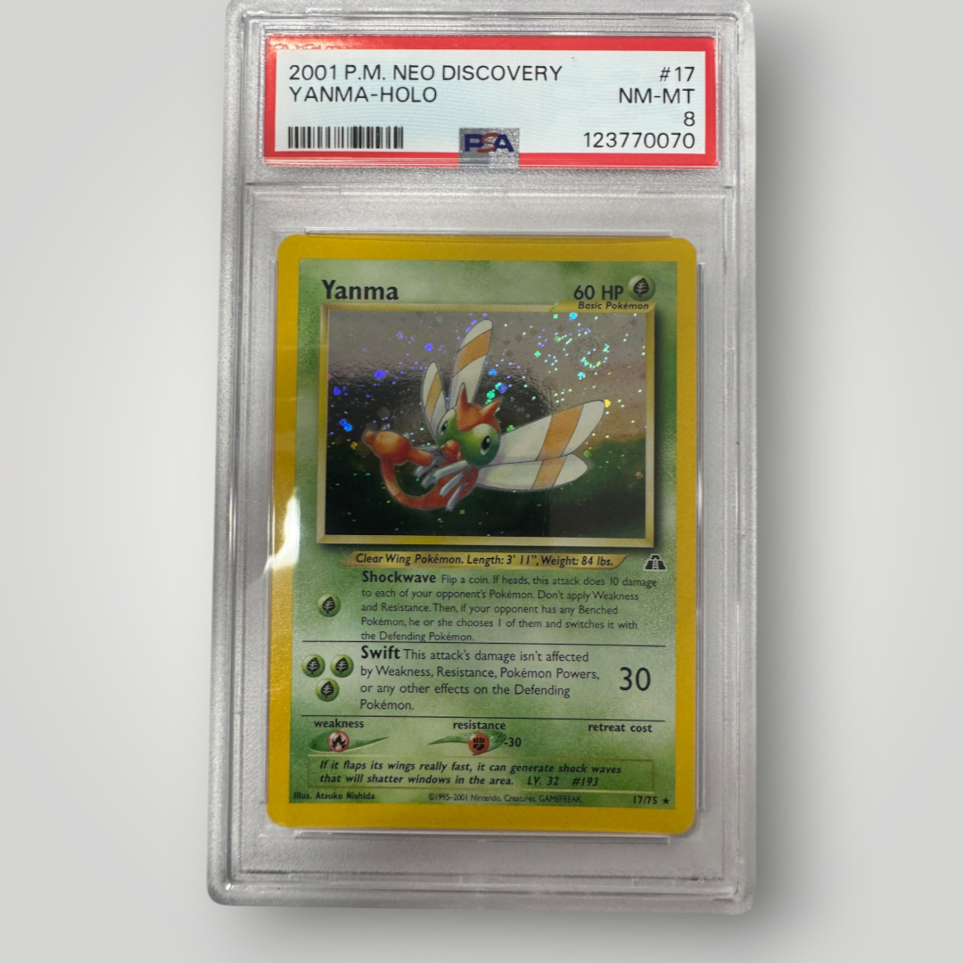 2001 Neo Discovery Yanma-Holo (Swirl) PSA 8