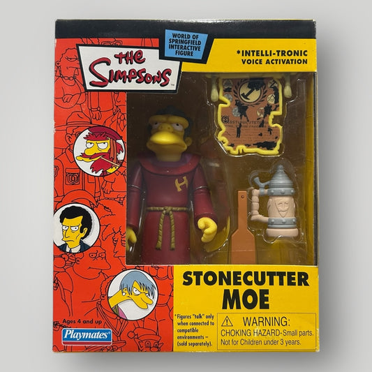 STONECUTTER MOE THE SIMPSONS WORLD OF SPRINGFIELD PLAYMATES 2003 NEW