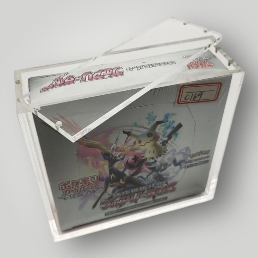 Poke Armor- Japanese Booster Box Acrylic Case- 30 Pack Box