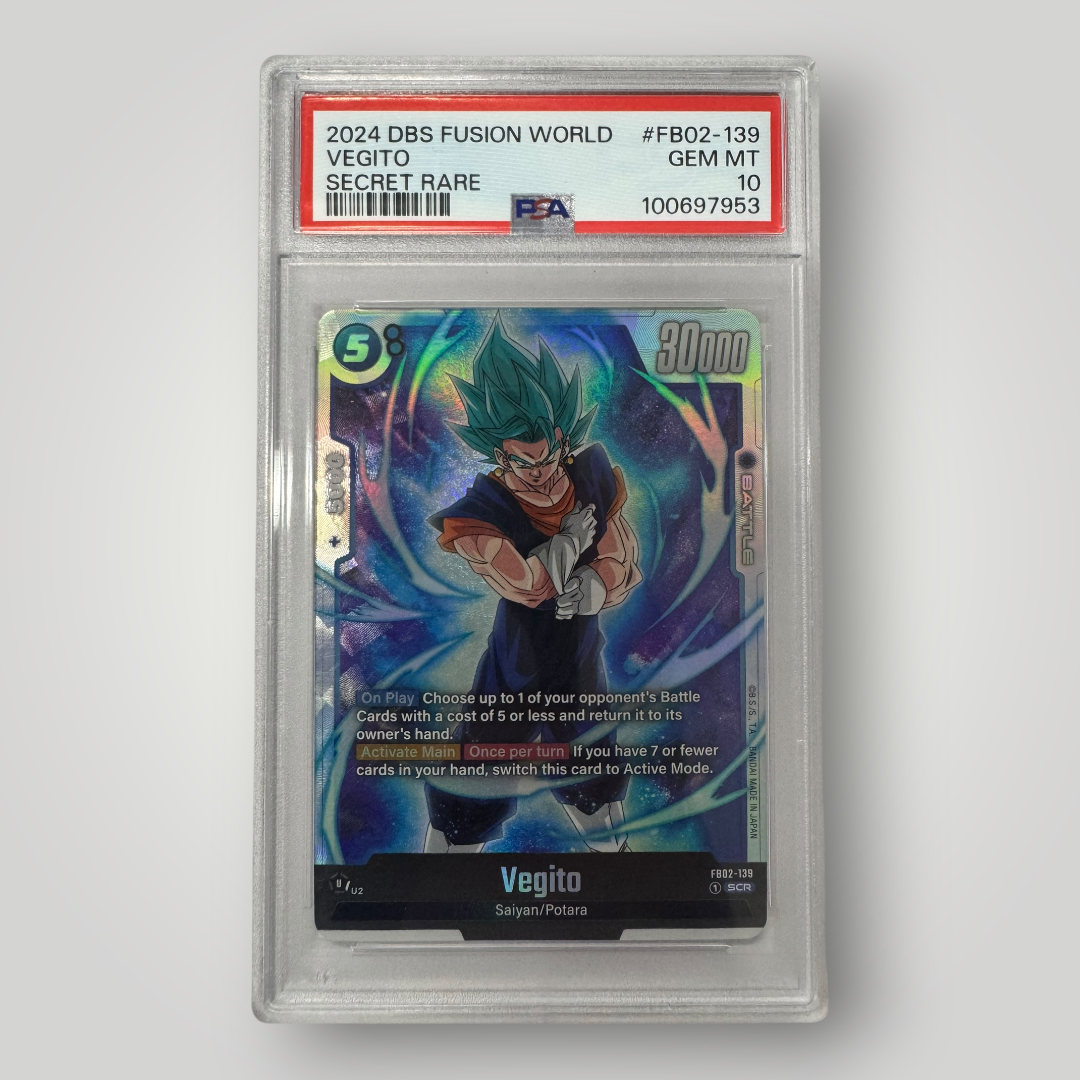 Vegito - FB02-139 - Blazing Aura (FB02) PSA 10