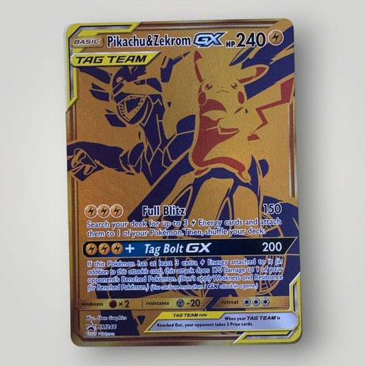Pikachu & Zekrom GX SM248
