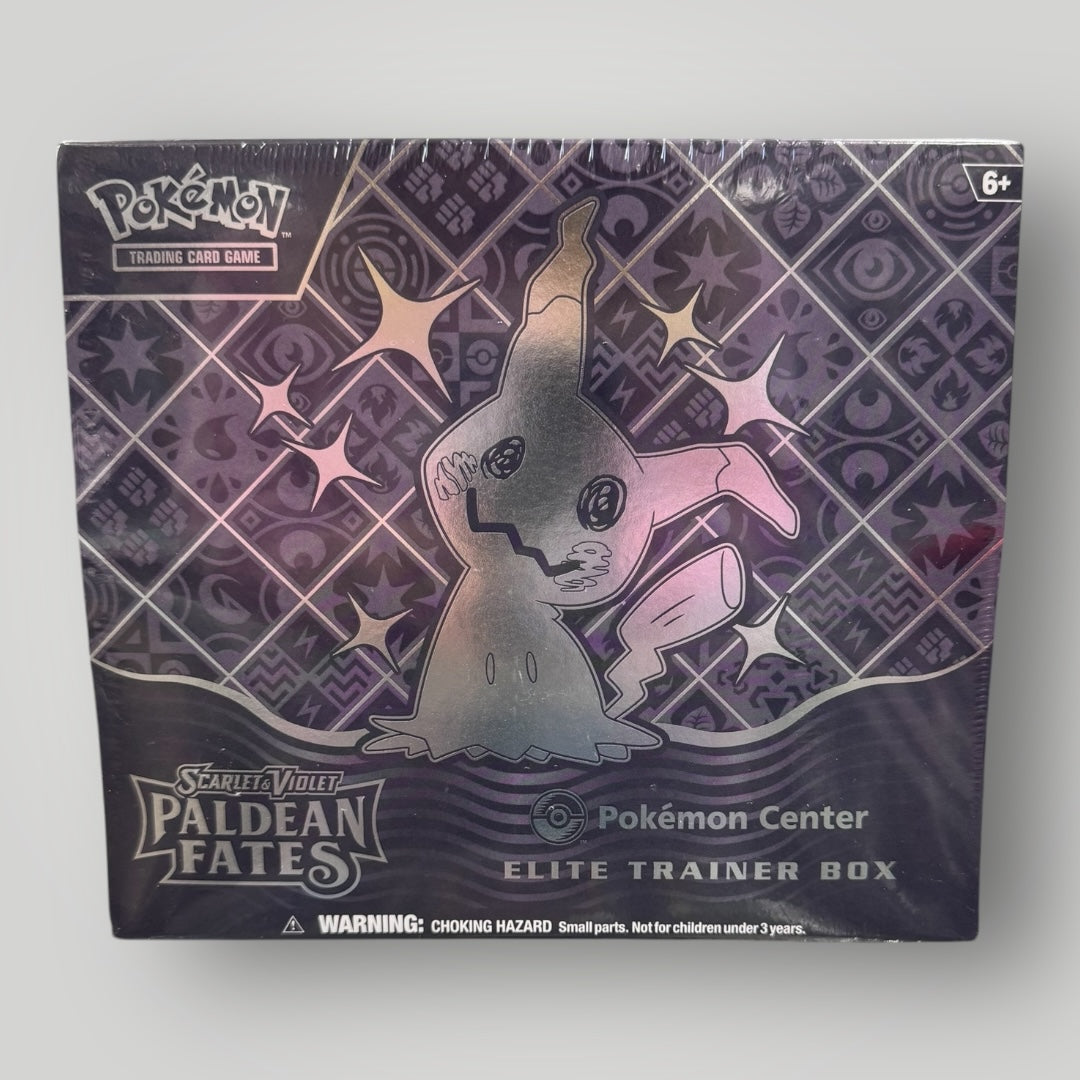 Pokemon S&V Paldean Fates Pokemon Center ETB