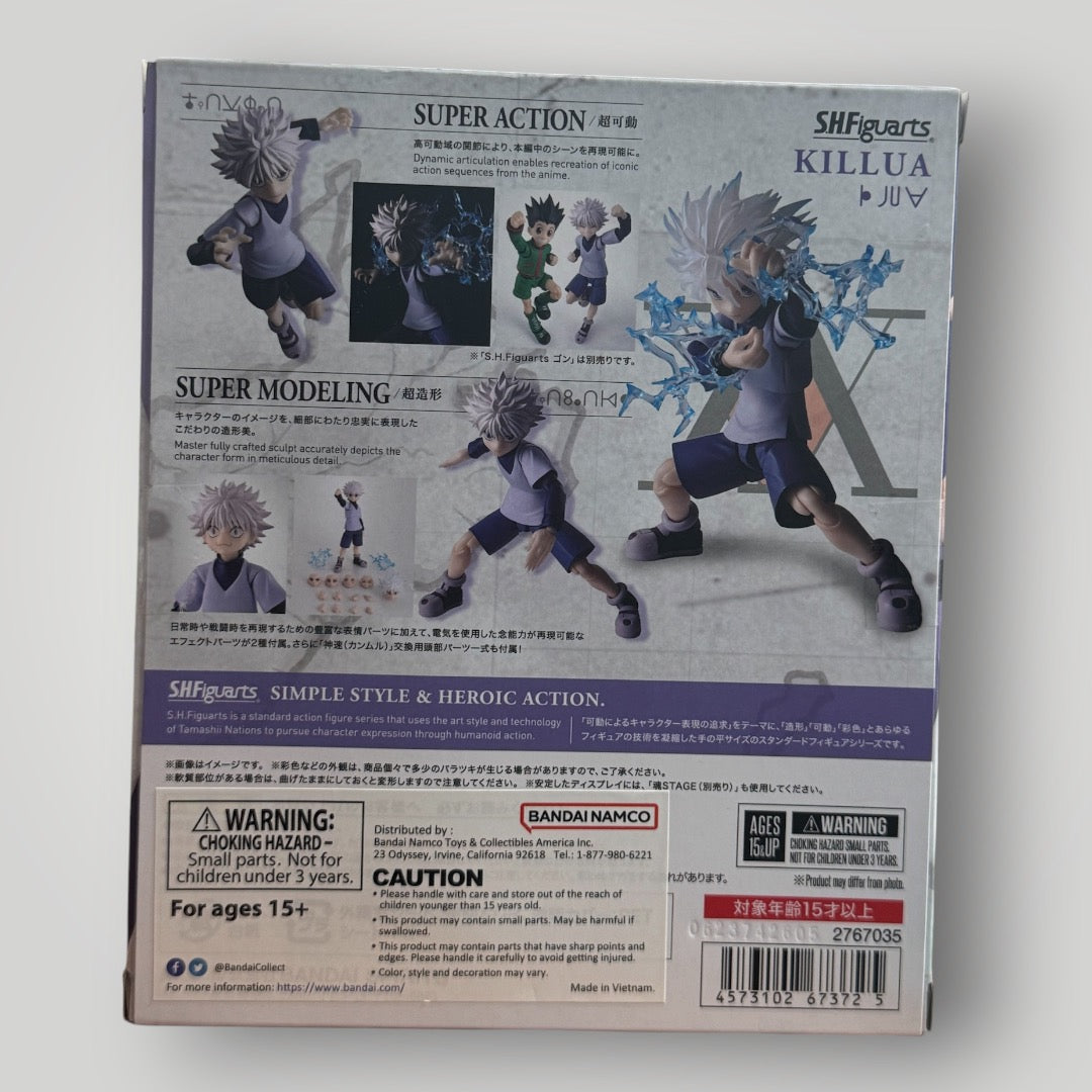 Bandai S.H.Figuarts HunterxHunter Killua action figure