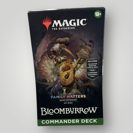 Magic The Gathering Bloomburrow Family Matters Commander Deck