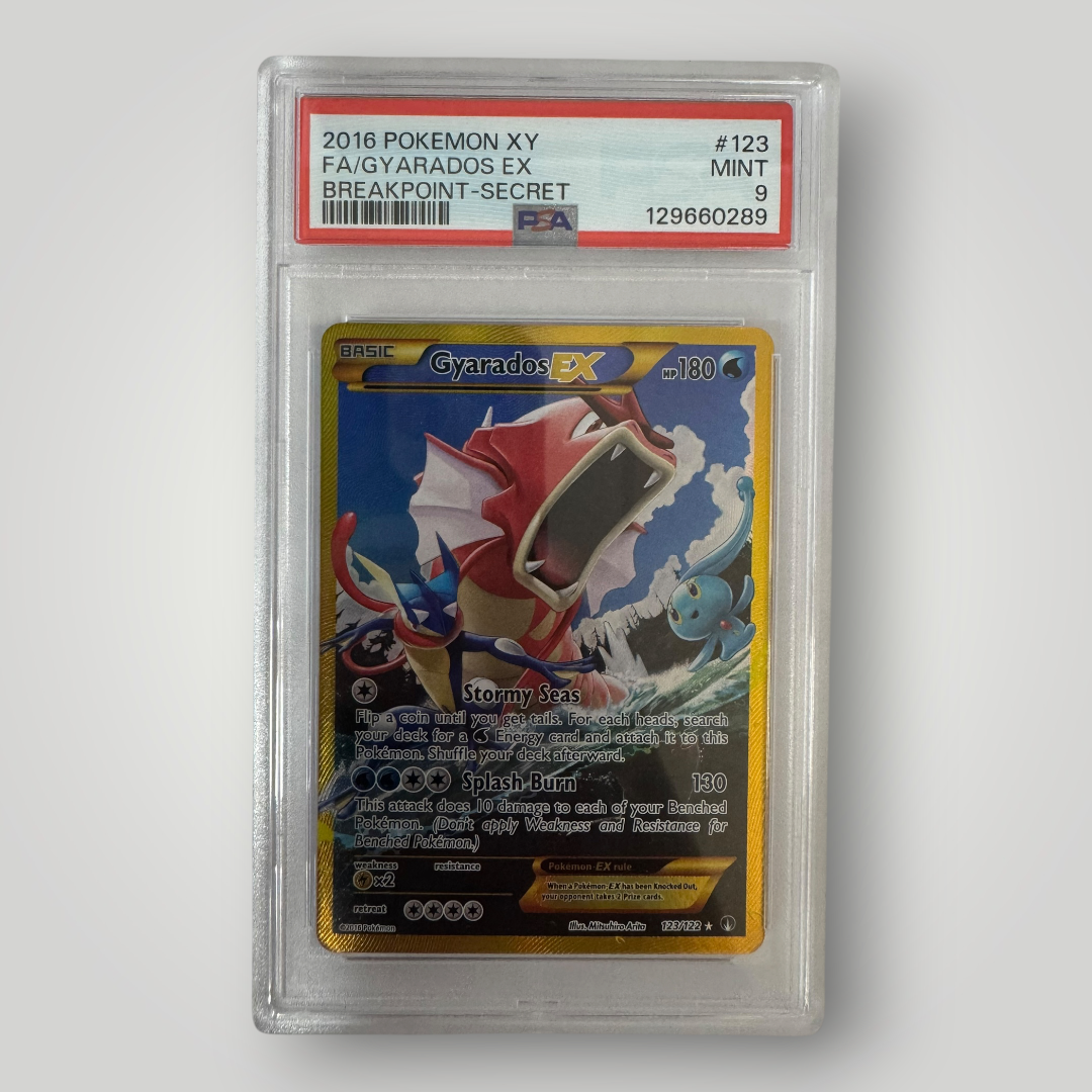2016 Pokemon XY Gyarados EX PSA 9