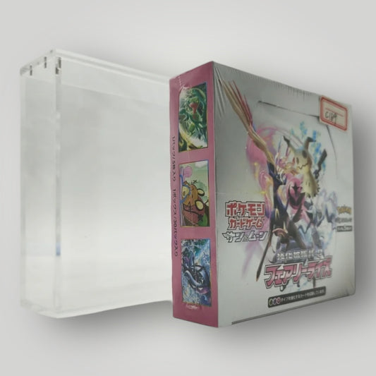 Poke Armor- Japanese Booster Box Acrylic Case- 30 Pack Box