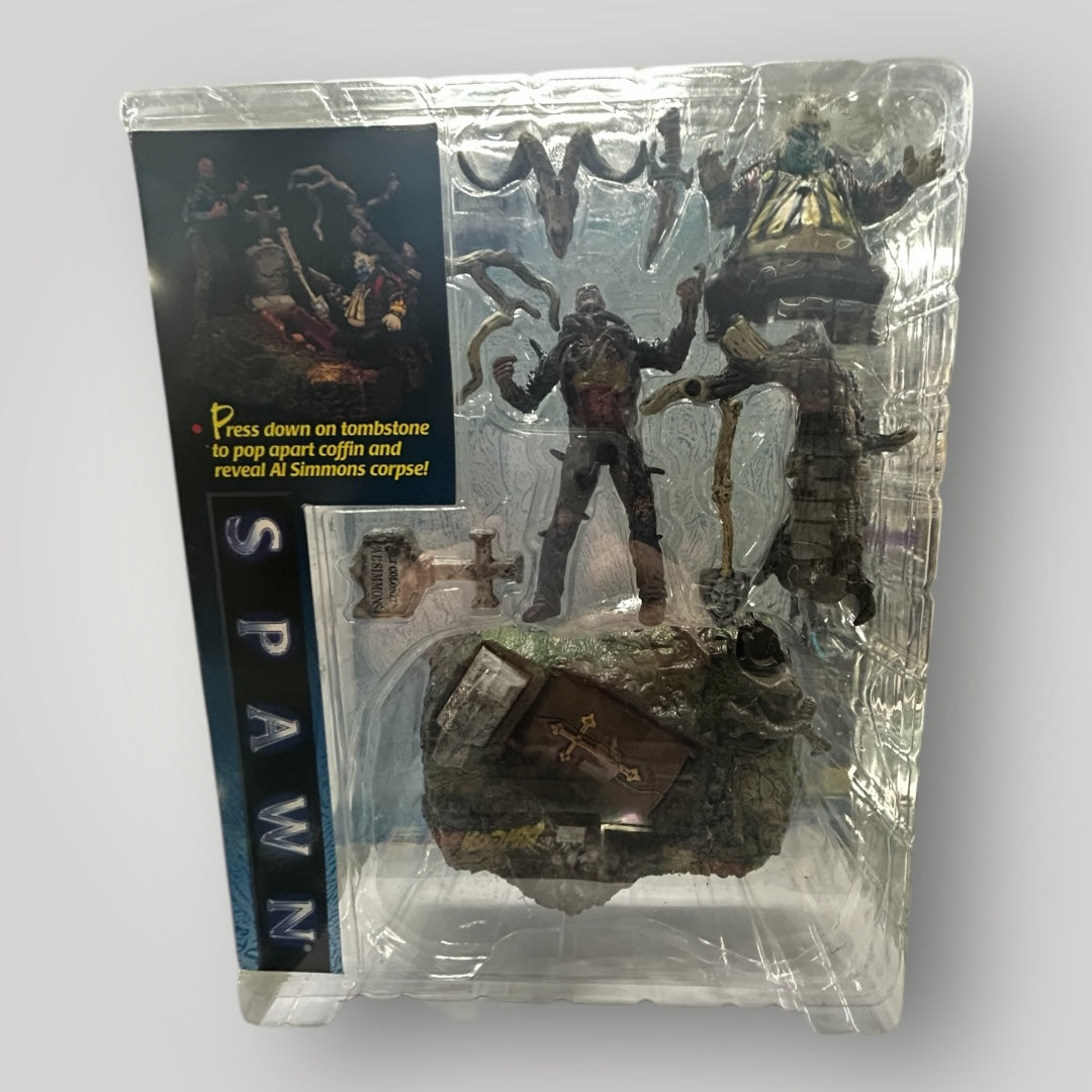 McFarlane Toys Spawn The Movie The Graveyard Playset Action Figure Set