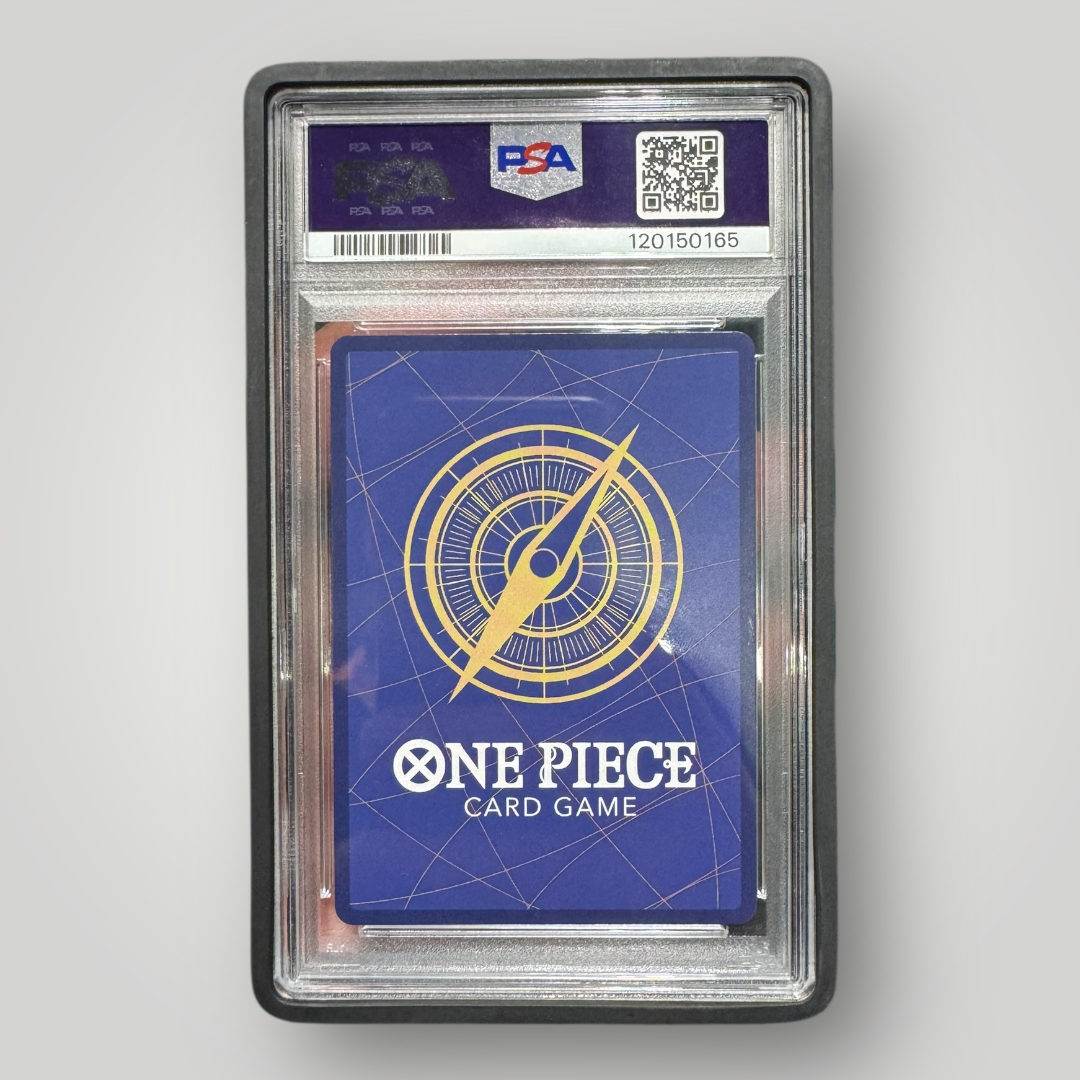 ONE PIECE OP10-ROYAL BLOOD SPECIAL ALTERNATE ART #002 EDWARD NEWGATE PSA 10