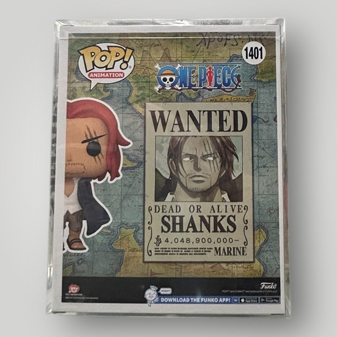 OnePiece Shanks Wanted Poster 1401 Chicago C2E2 Exclusive