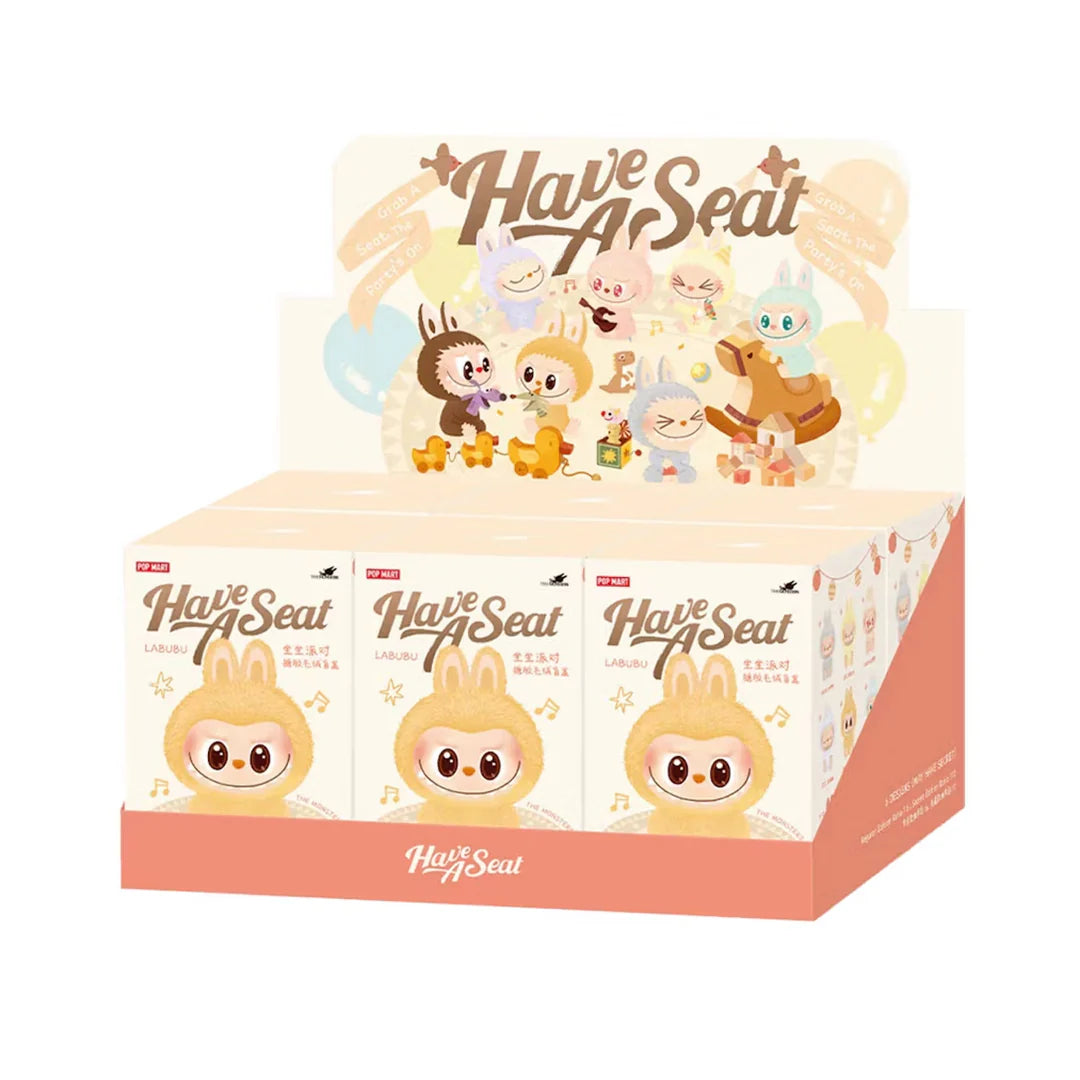 Pop Mart The Monsters Labubu Have a Seat SINGLE BOX (STYLES MAY VARY)