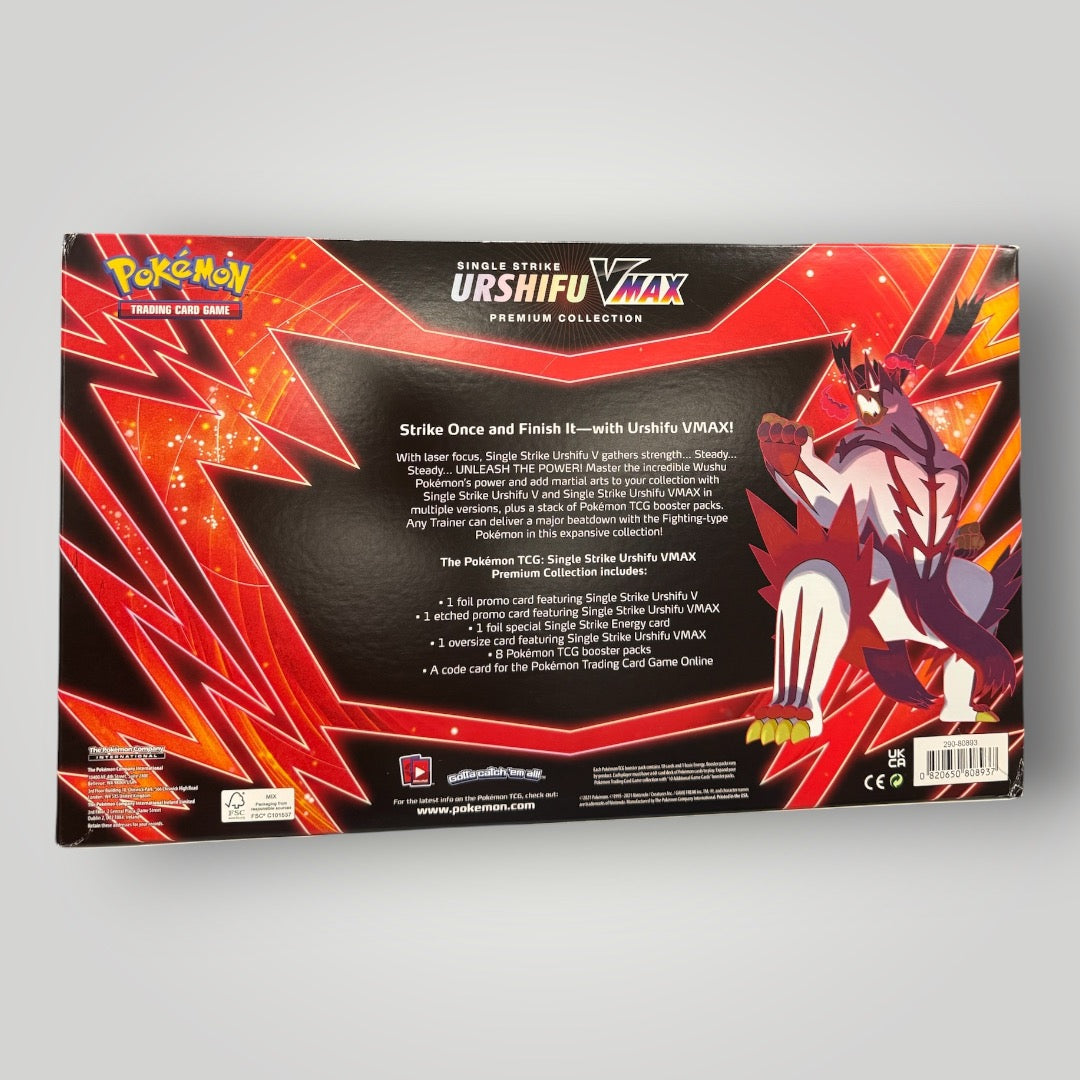 Single Strike Urshifu Vmax premium collection ￼