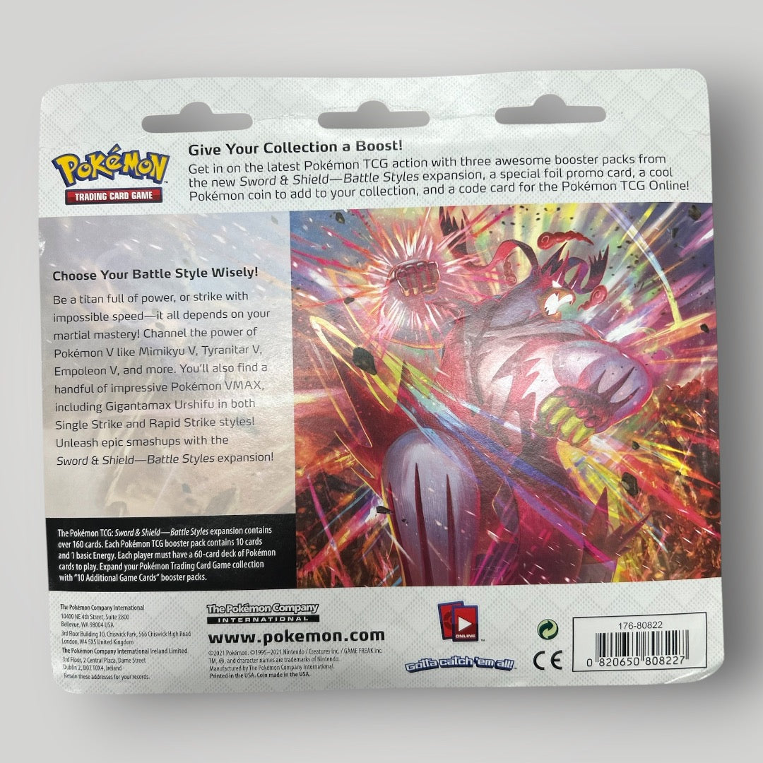 Battle styles 3 pack blister (Jolteon)