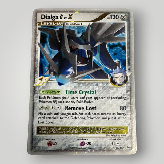 Dialga G LV.X - Platinum #122/127 - Holo Ultra Rare - HP