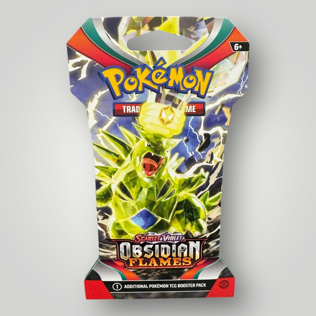 Obsidian Flames Sleeved Booster