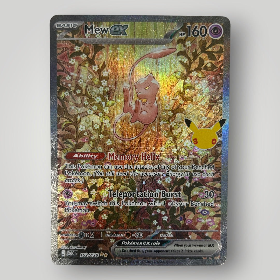Mew EX 152/128 30th Celebration
