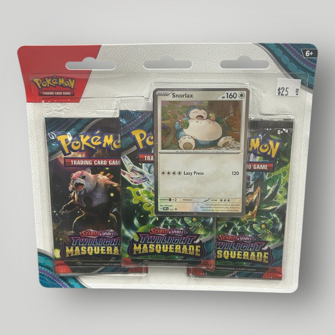 Pokemon SV06- Twilight Masquerade 3 Pack Blister