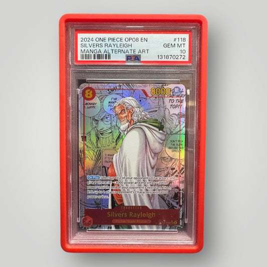 One Piece Silvers Rayleigh PSA 10 Two Legends