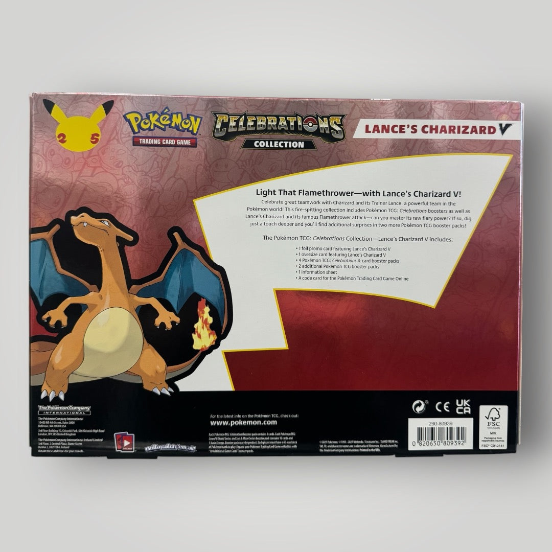 Lance’s Charizard V Celebrations Collection