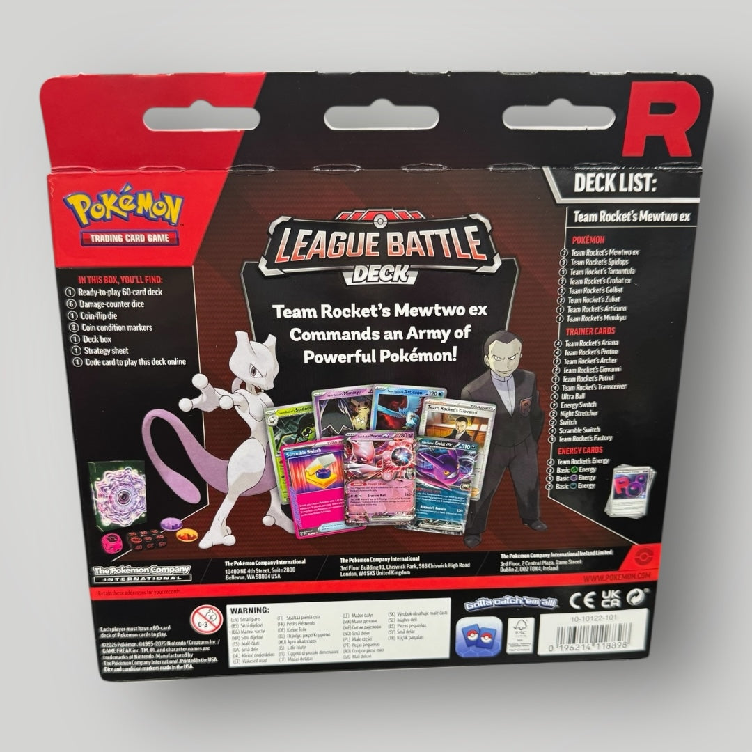Pokemon: League Battle Deck [Team Rocket's Mewtwo ex]