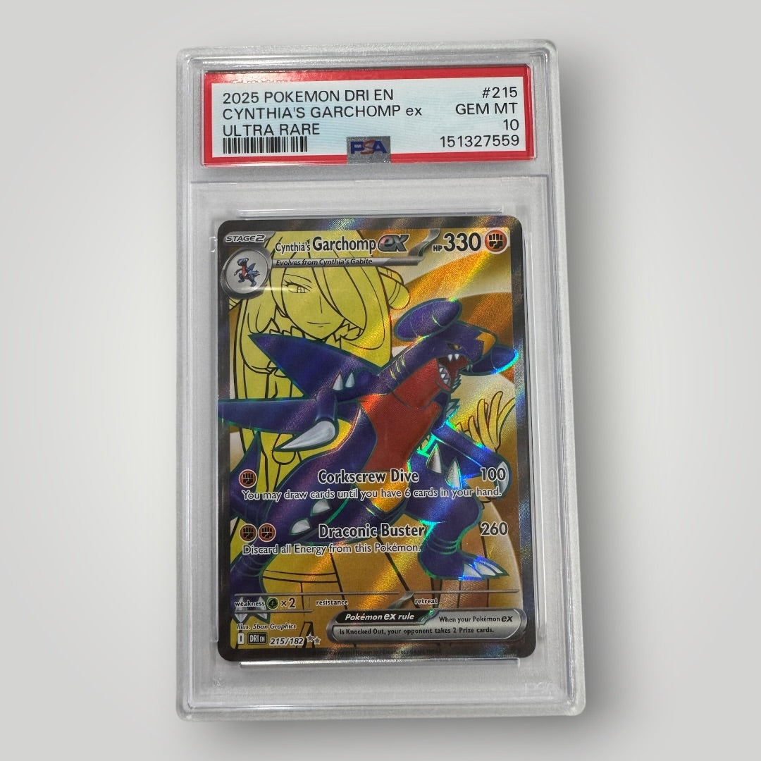 Cynthia’s Garchomp ex 215/182 PSA 10
