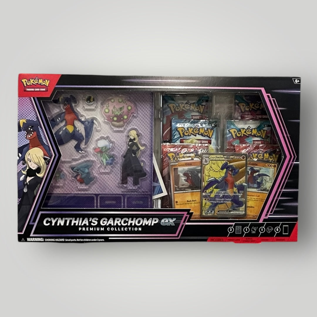 Pokémon Cynthia’s Garchomp Ex Premium collection