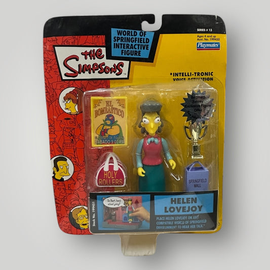 Playmates The Simpsons World of Springfield WoS Ser. 13 Helen Lovejoy Figure
