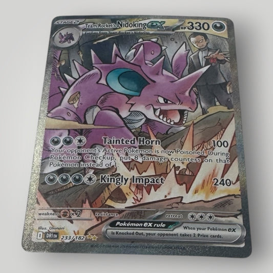 Team Rocket’s Nidoking EX 233/182