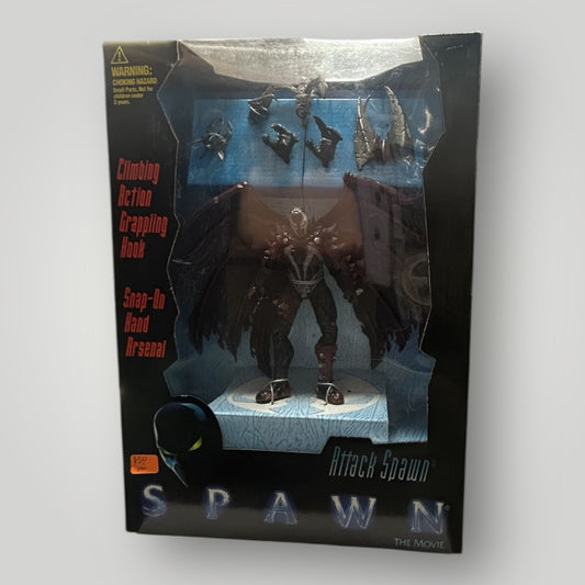 McFarlane Attack Spawn Action Figure The Movie 1997 Spawn Deluxe Edition in Box