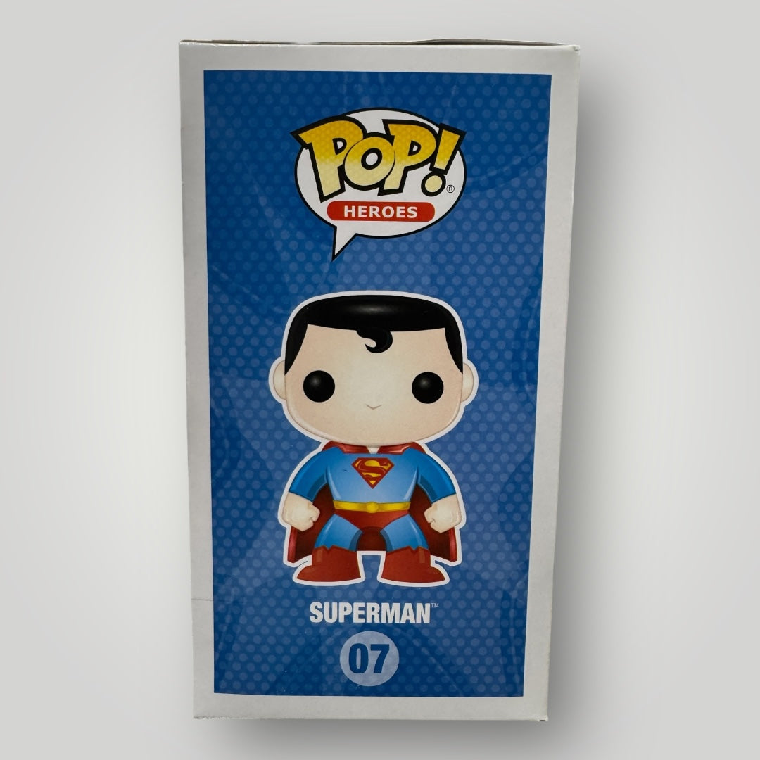 Funko DC Superman Metallic Chase #07