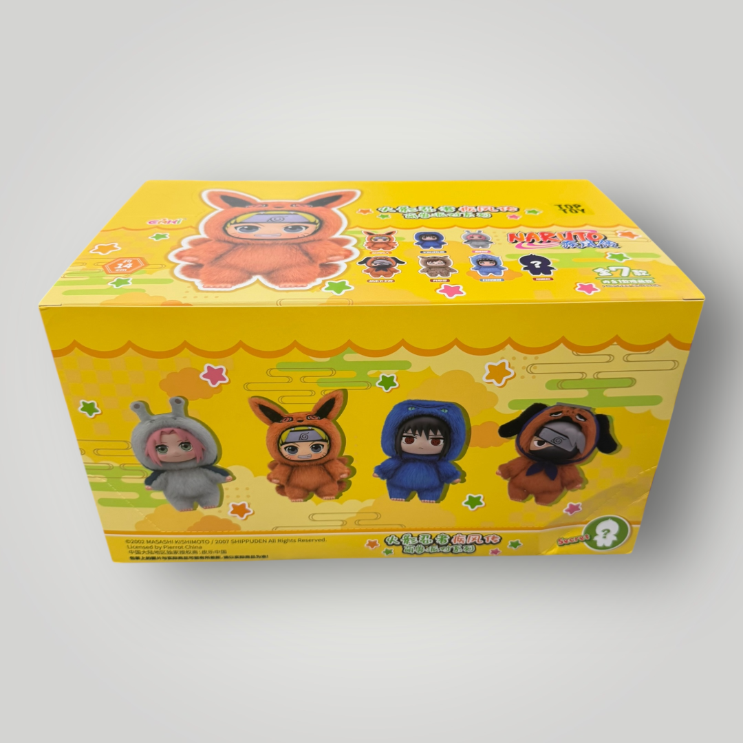 TOP TOY Naruto Beast Party Plush Keychains Gift Blind Box (Authentic)