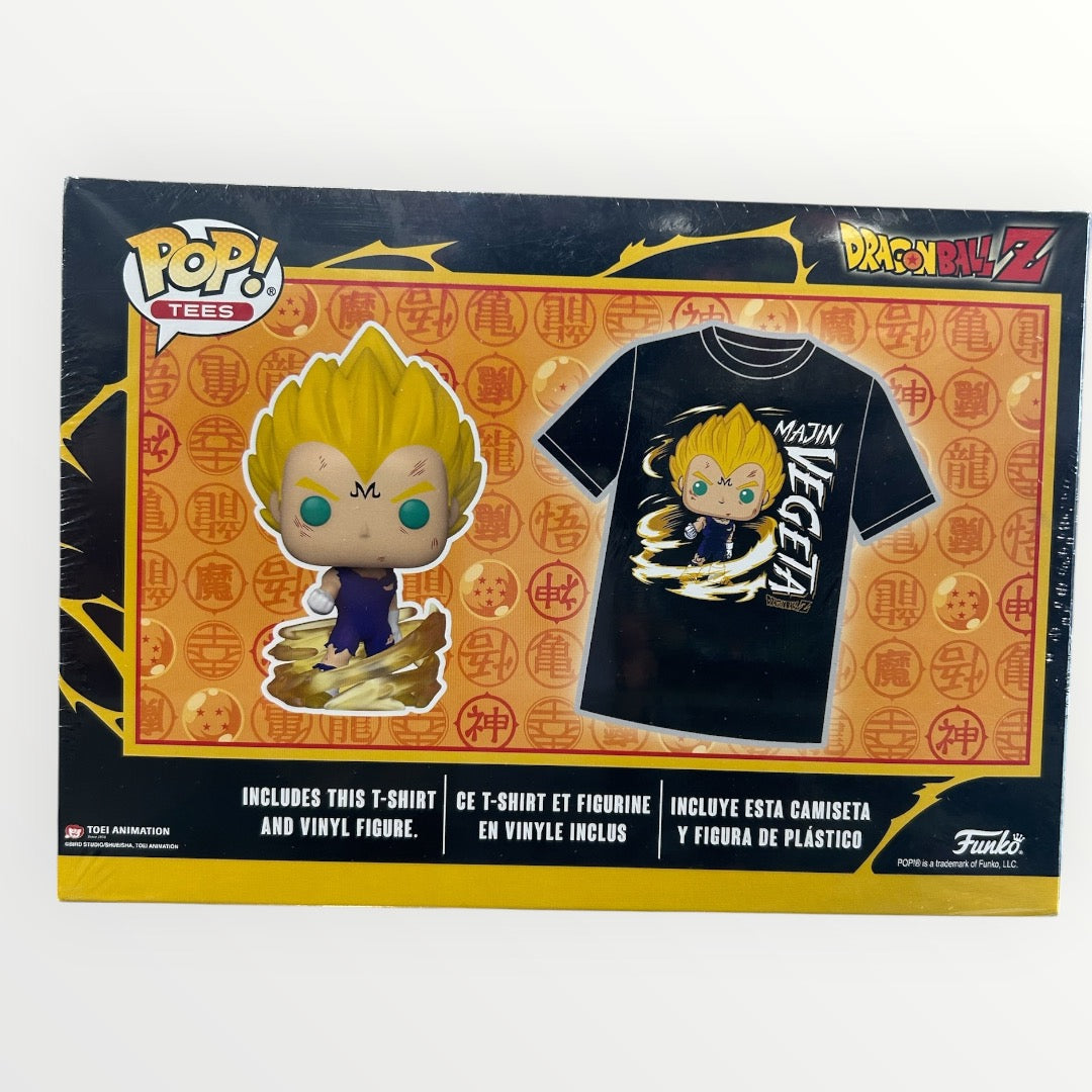Dragon Ball Z: Majin Vegeta Pop/Tee Bundle Size 2XL