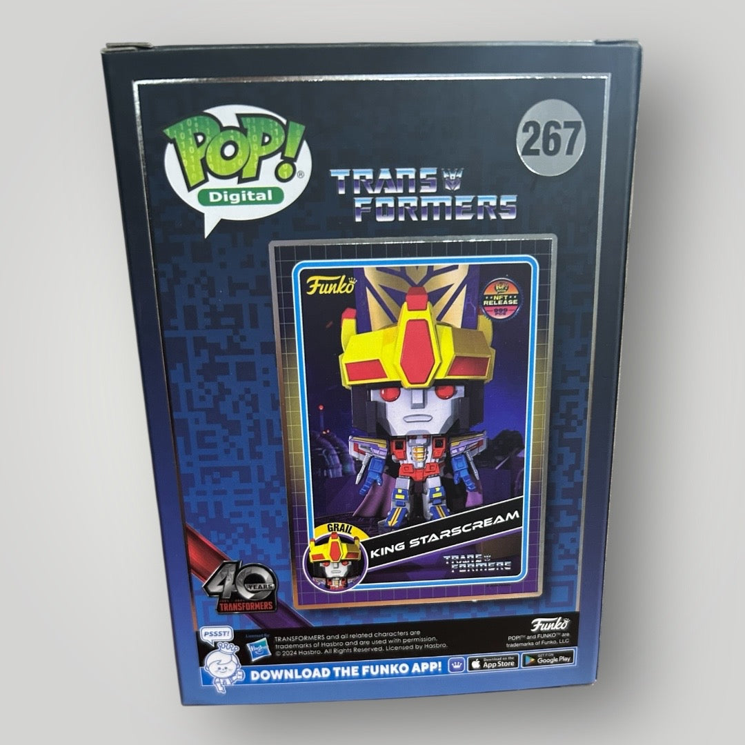 King Starscream Funko #267 NFT Release 999 Pcs