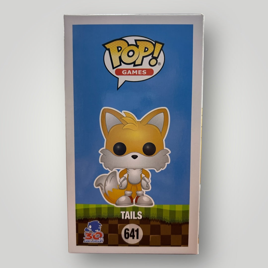 SONIC - Tails Funko Pop Flocked Target Con Funko Pop 641